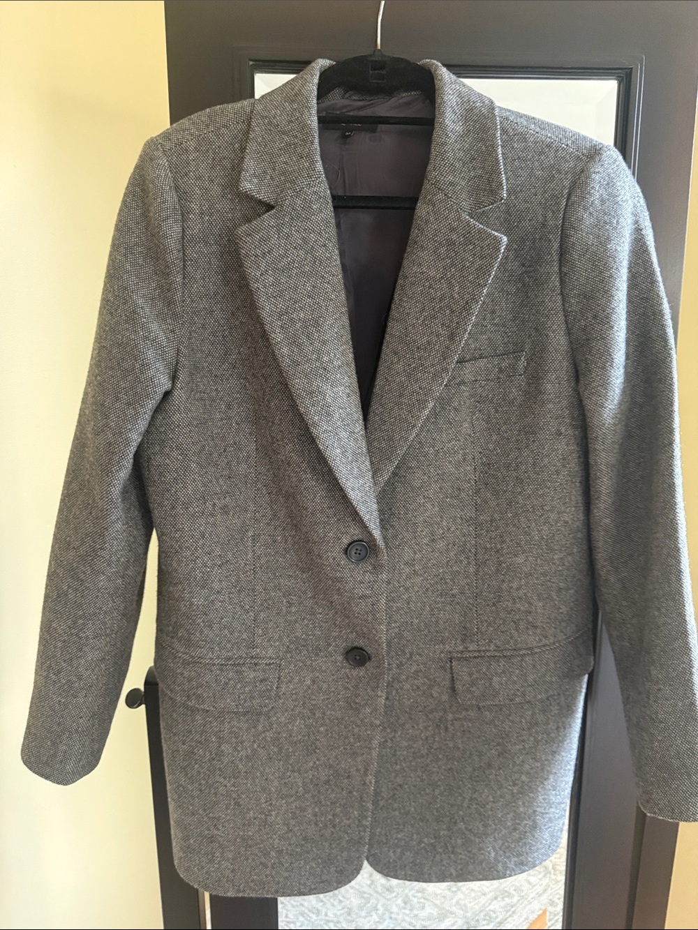 Quince Italian wool oversized blazer, M, NWOT - Picture 2 of 5